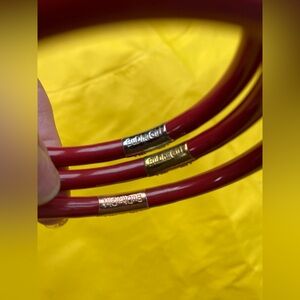 Buddha Girl Three Kings Red Bangles Medium Size